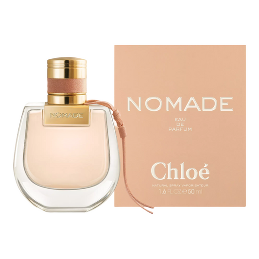 Chloe Nomade perfume bottle and packaging on a white background
