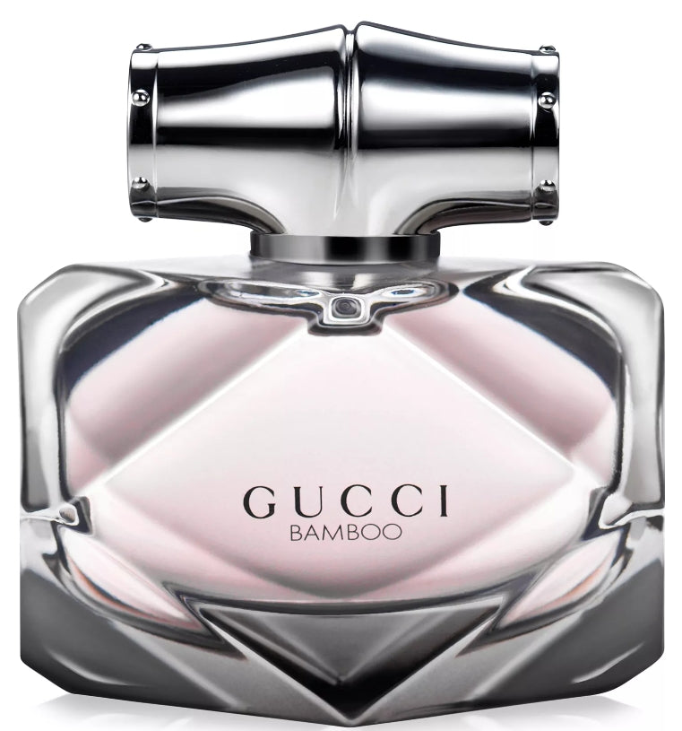 Gucci Bamboo perfume bottle on a white background
