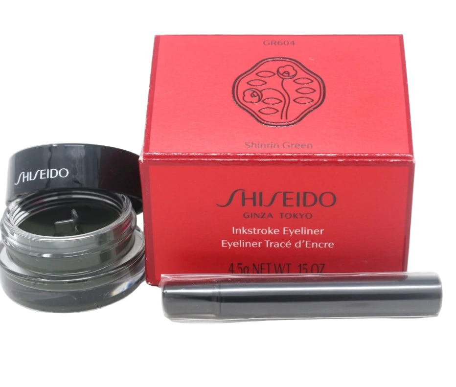 Shiseido Inkstroke Eyeliner with packaging on a white background