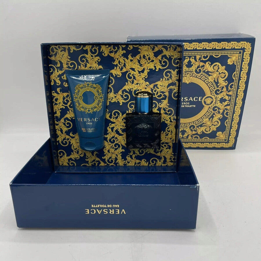 VERSACE EROS  Gift/Fragrance Set (MENS)  Eau De Toilette Perfume - Shower Gel