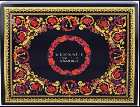 Versace Pour Homme Dylan Blue perfume Gift set/ 3pc
 fragrance