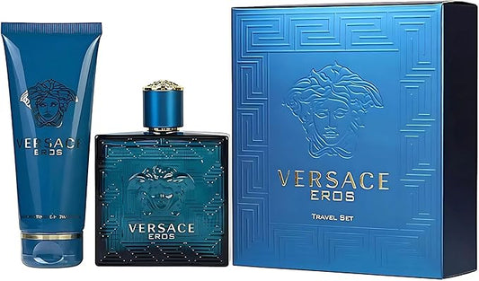 VERSACE EROS Gift/Fragrance Set (MENS) Eau De Toilette Perfume - Shower Gel