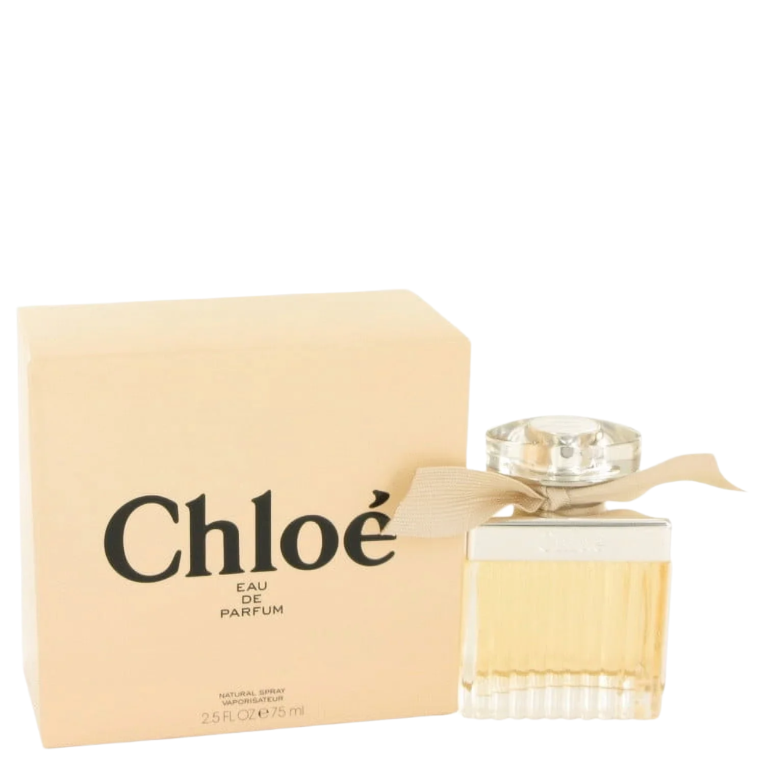 Chloe Eau de Parfum bottle and packaging on a white background
