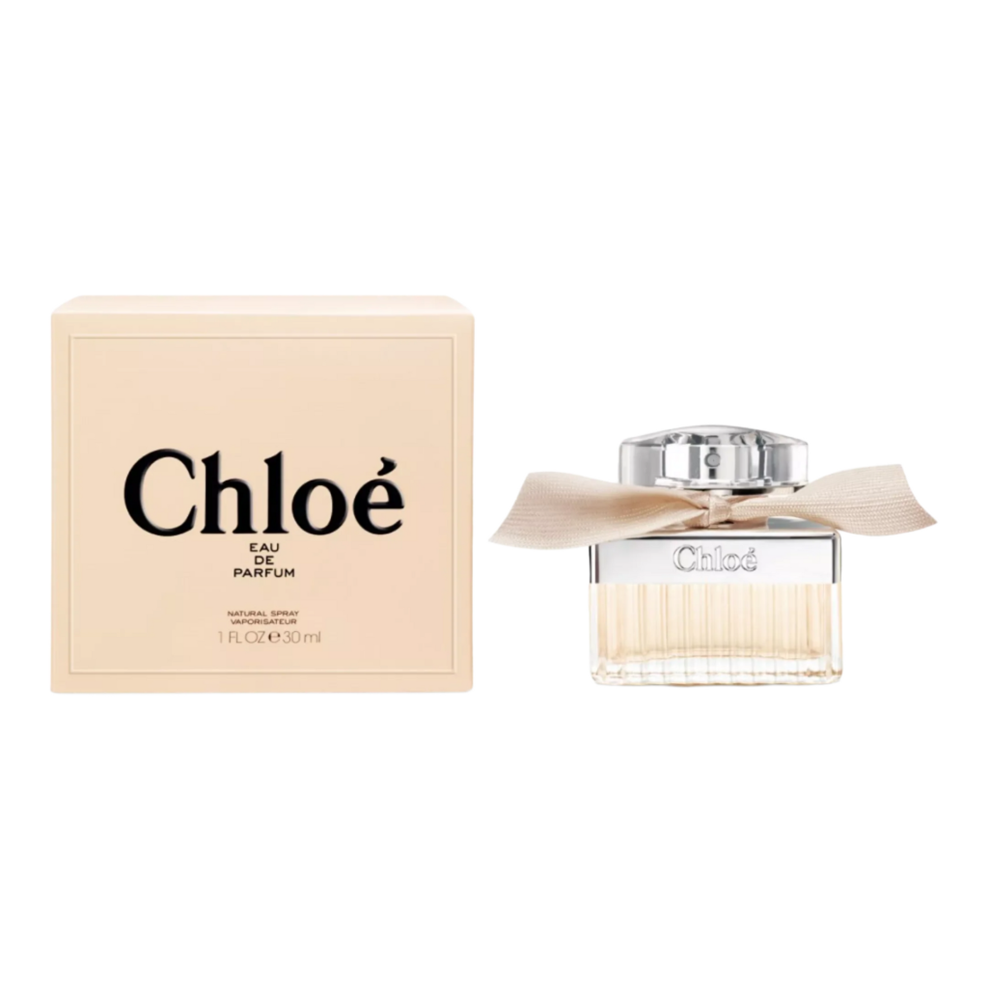 Chloe perfume bottle and packaging on a white background