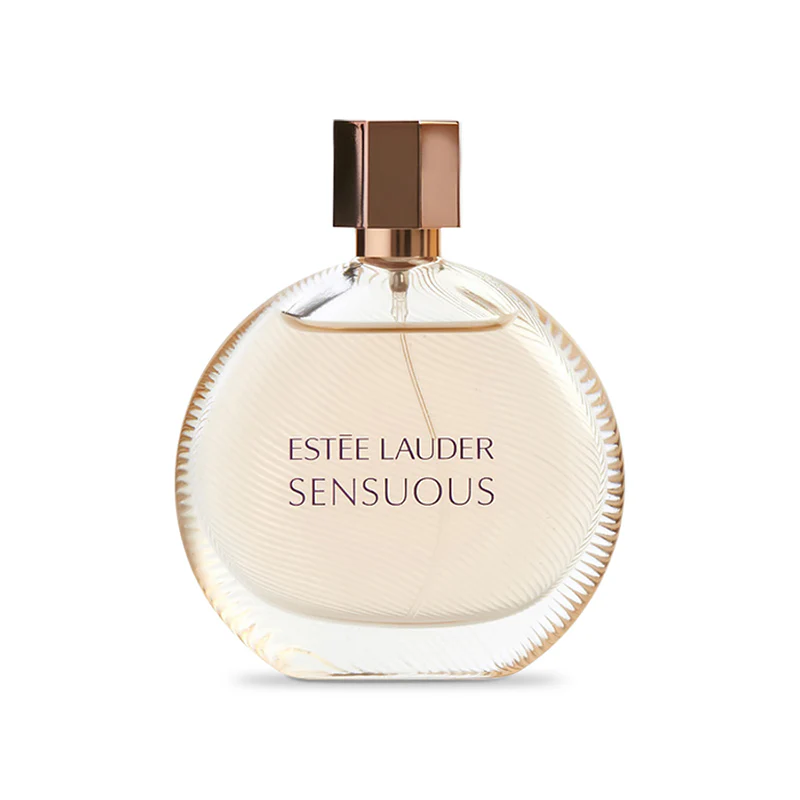 Estée Lauder Sensuous perfume bottle on a white background