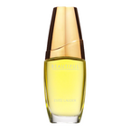 Estée Lauder Beautiful perfume bottle with gold cap on a white background