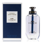 Coach Open Road eau de toilette bottle and packaging on a white background