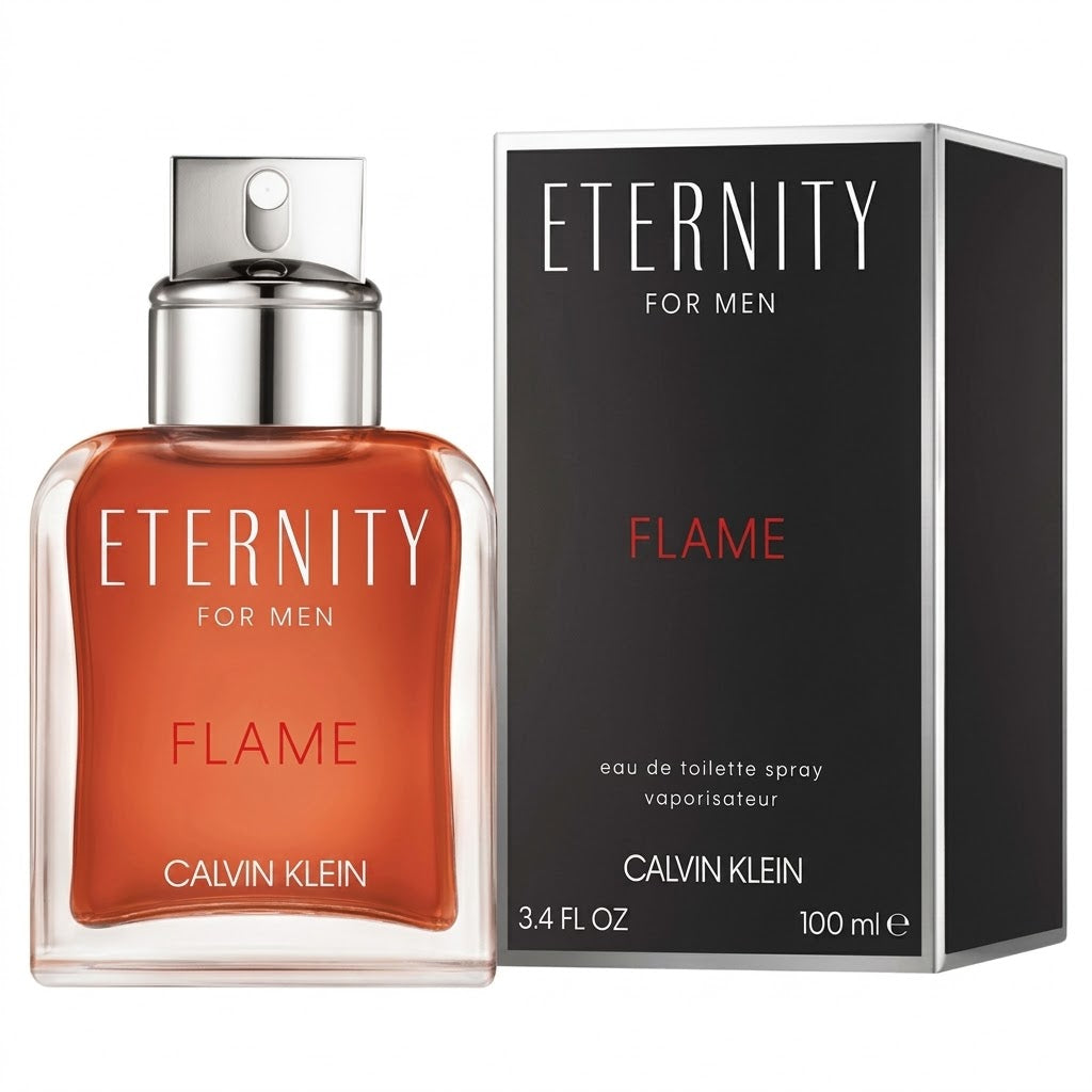 CALVIN KLEIN ETERNITY FLAME  Eau De Toilette Spray  (MENS)