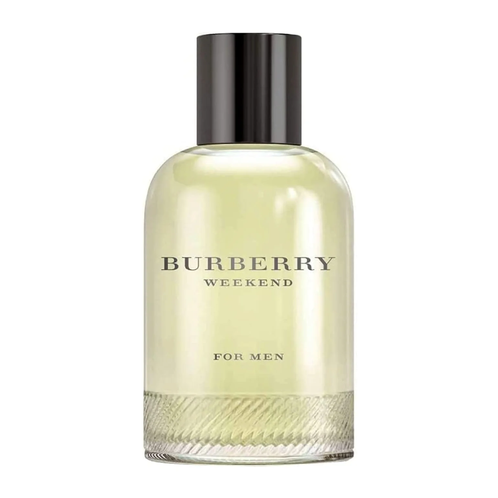Bottle of Burberry Weekend for Men on a white background
