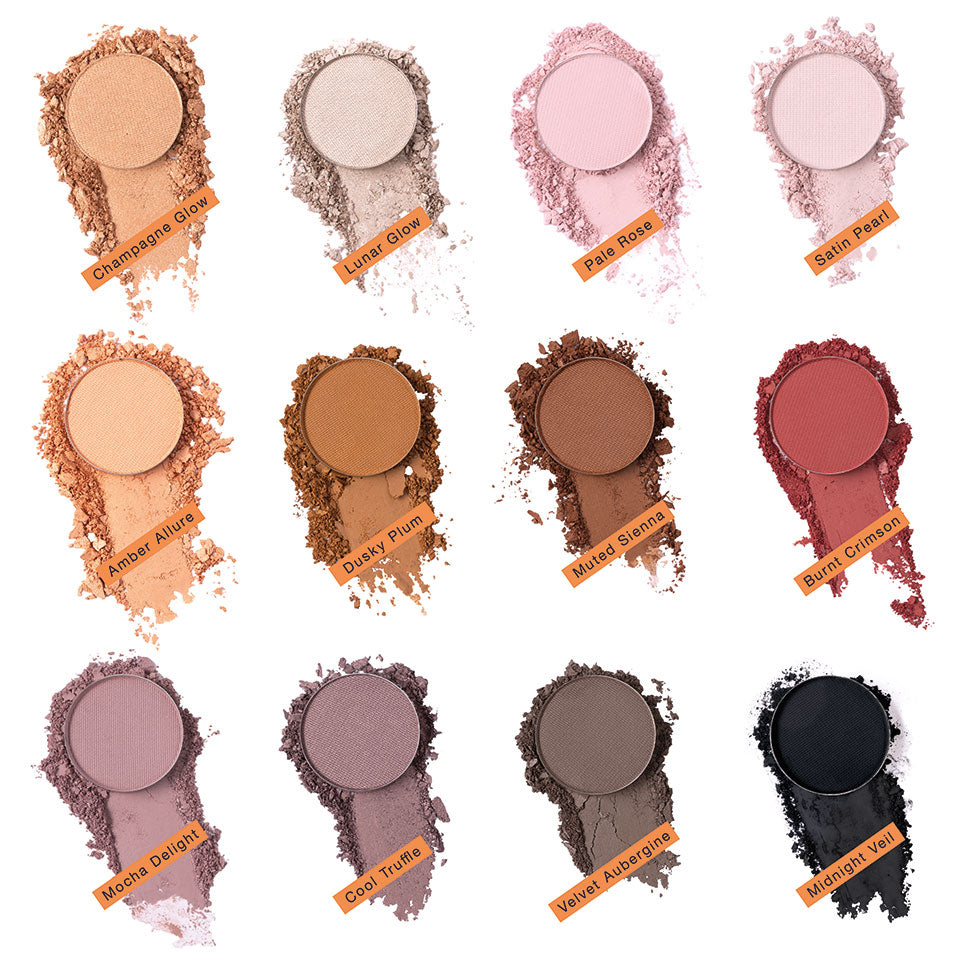Kryolan Velvet Vision Eye Shadow Palette