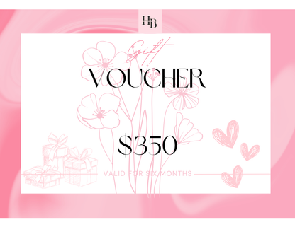 Gift card at HaloBlush