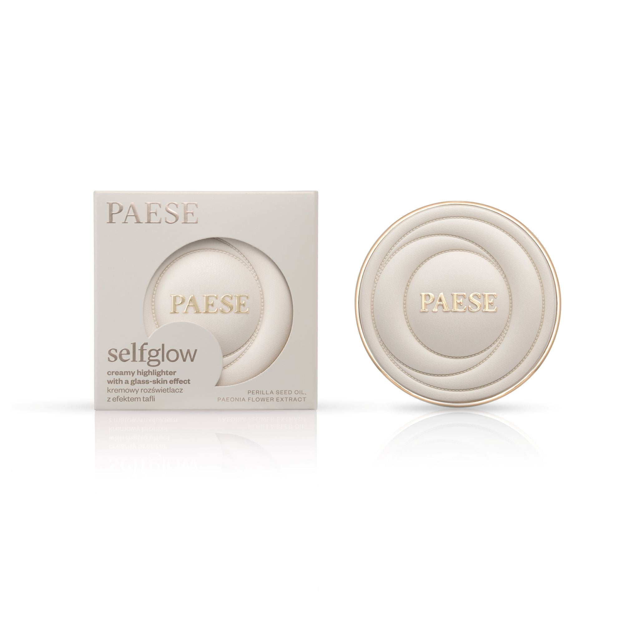 PAESE Seflglow Cream Highlighter with a Glass-Skin Effect