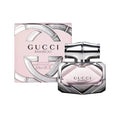 Gucci Bamboo perfume bottle and packaging on a white background