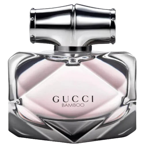 Gucci Bamboo perfume bottle on a white background