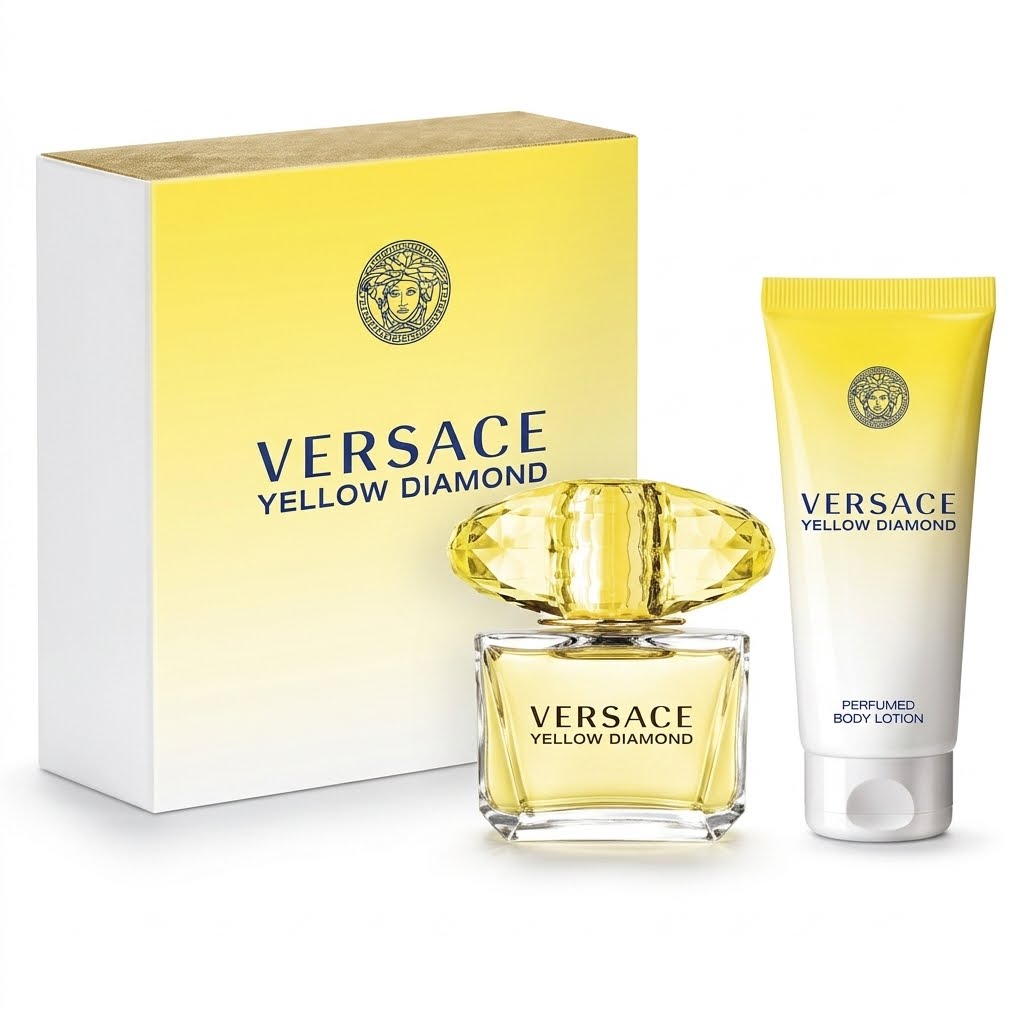 VERSACE YELLOW DIAMOND Gift/Fragrance Set (Women)  EDT Perfume - Body Lotion