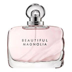 Estée Lauder Beautiful Magnolia perfume bottle on a white background