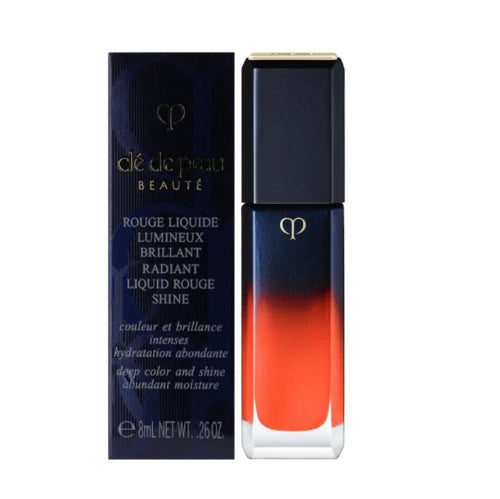  CLE DE PEAU Lipstick
 BEAUTE/RADIANT LIQUID
 ROUGE SHINE (509) ORANGE
 CRUSH 0.26 OZ (8 ML)