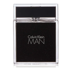 Calvin Klein Man perfume bottle on a white background