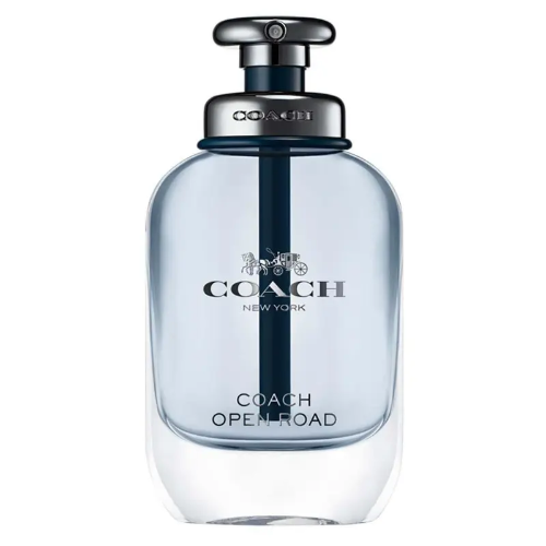 Coach Open Road perfume bottle on a white background