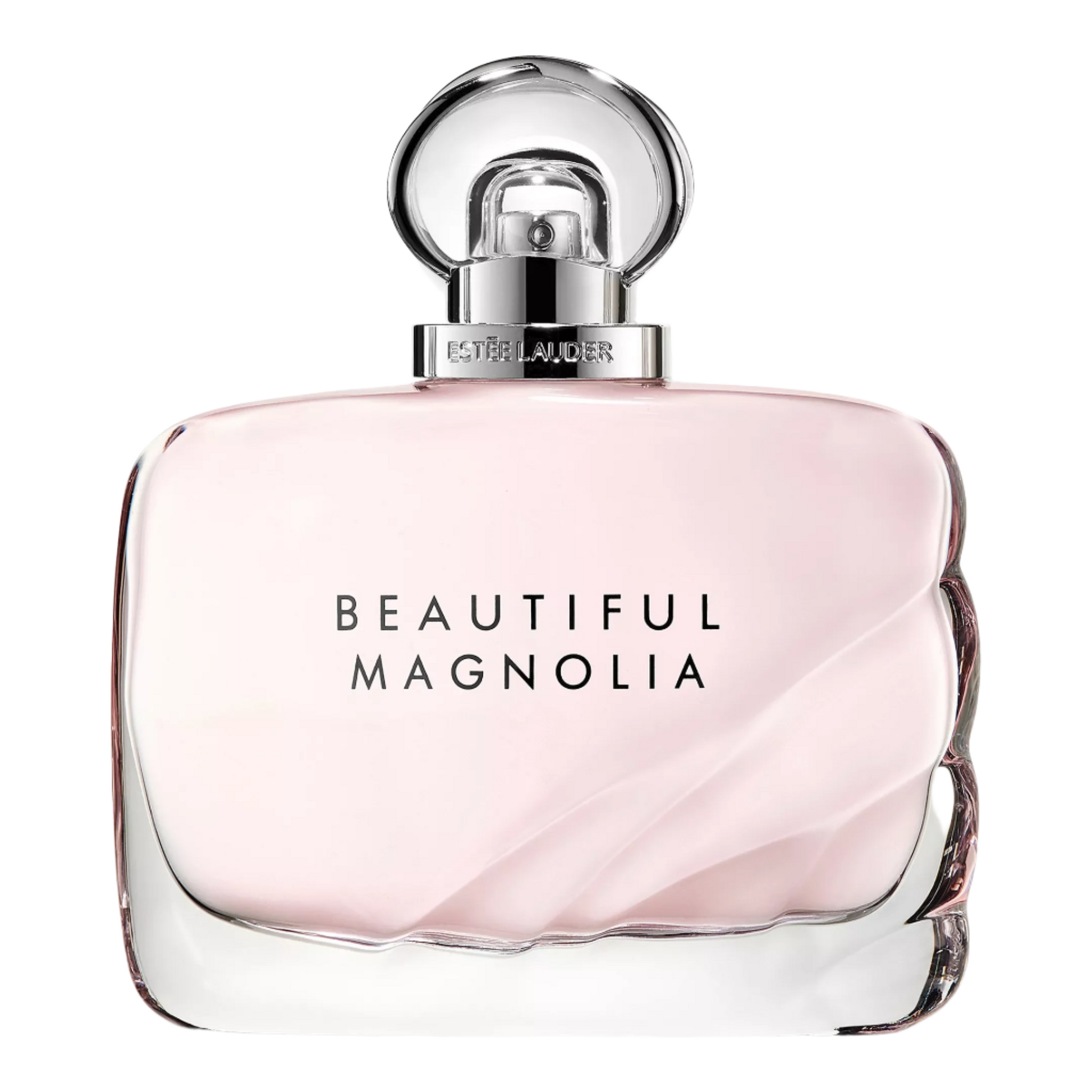 Estée Lauder Beautiful Magnolia perfume bottle on a white background