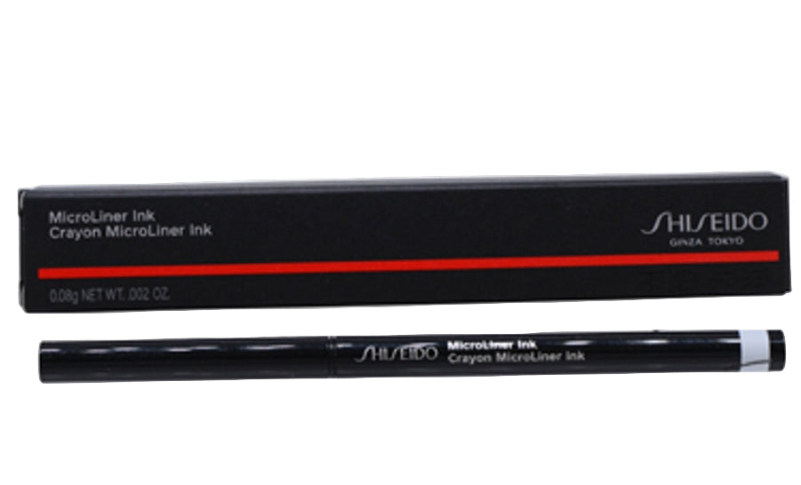 Shiseido MicroLiner Ink Crayon packaging on a white background