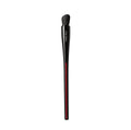 Makeup brush with Shiseido branding on a white background