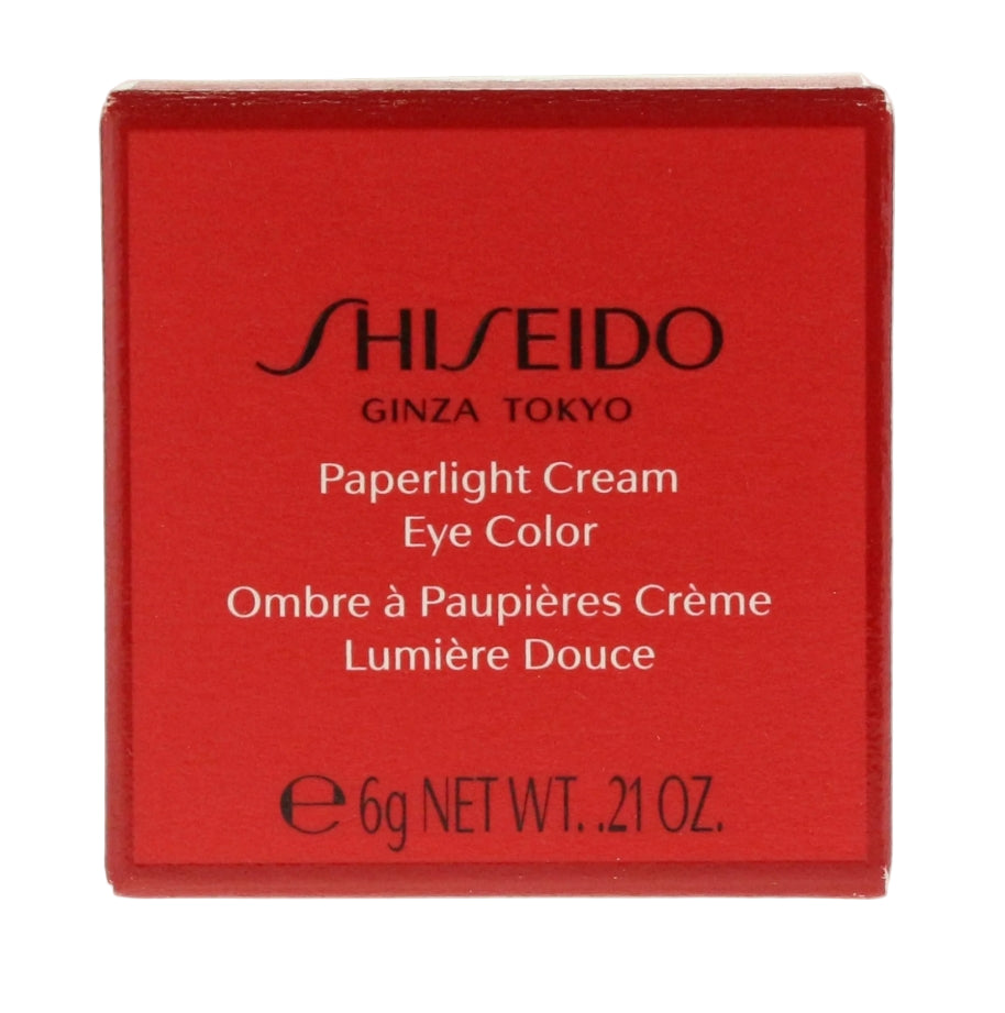 Shiseido Paperlight Cream Eye Color packaging on a white background
