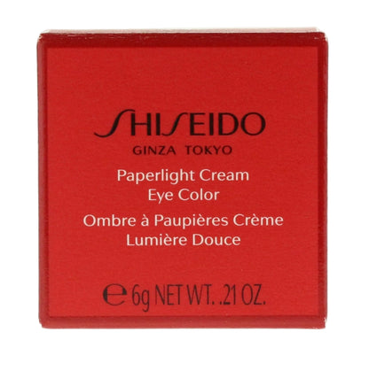 Shiseido Paperlight Cream Eye Color packaging on a white background
