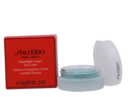 Shiseido Paperlight Cream Eye Color Shiseido eye color product with red box on a white background