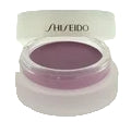 Shiseido eye cream with a purple hue on a white background