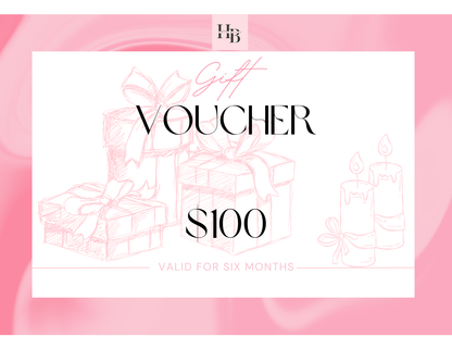 Gift card at HaloBlush