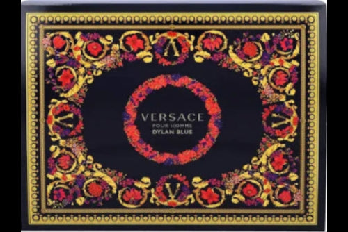 Versace Pour Homme Dylan Blue perfume Gift set/ 3pc
 fragrance 