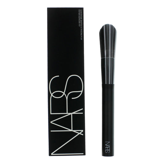 NARS makeup brush with black packaging on a white background best bronzer brush
