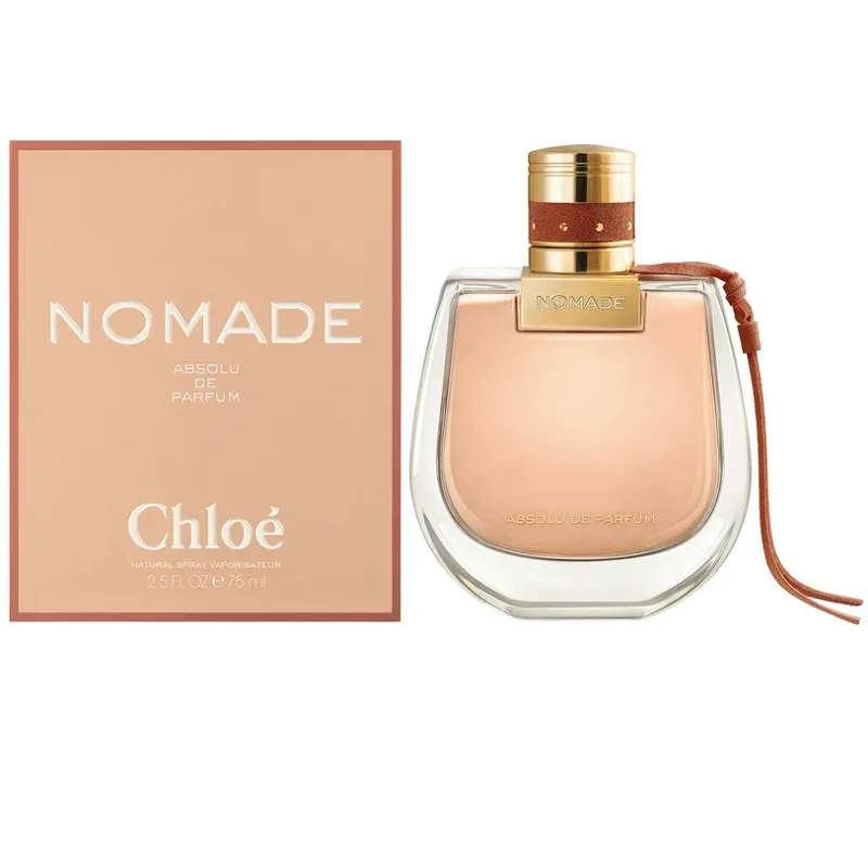 Chloe Nomade perfume bottle and packaging on a white background