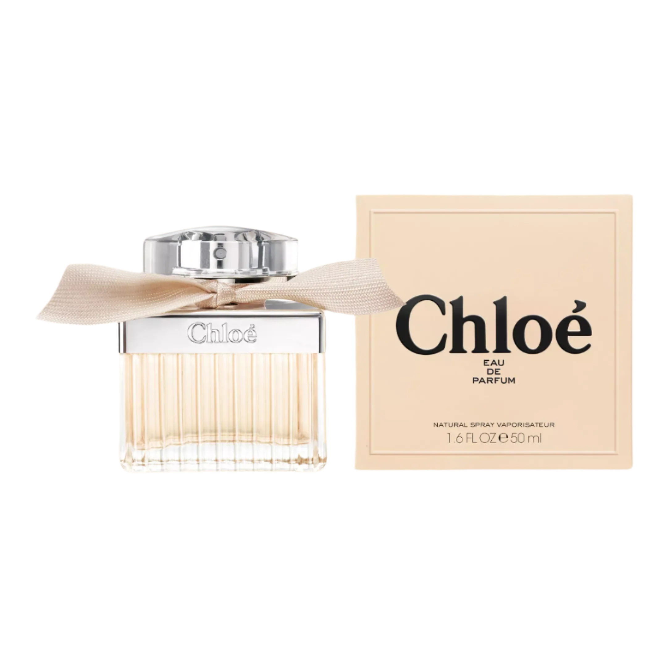 Chloe perfume bottle and packaging on a white background