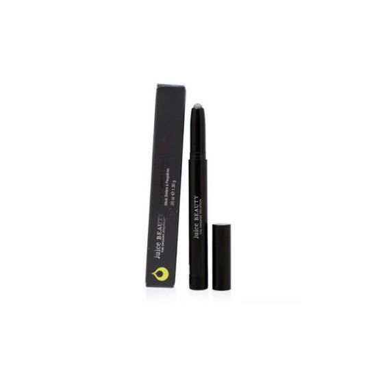 Black eyeliner pen with packaging on a white background